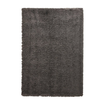 Solace 0961 Soft Plush Recycled Polyester Plain Shaggy Charcoal Grey Rug-Think Rugs-Rug Love - The Most Loved Rug Store